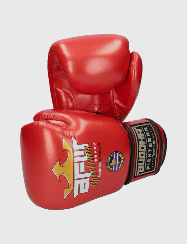 Guantes Spectrum Metalic Thailand Rojos - Buddha Fight Wear