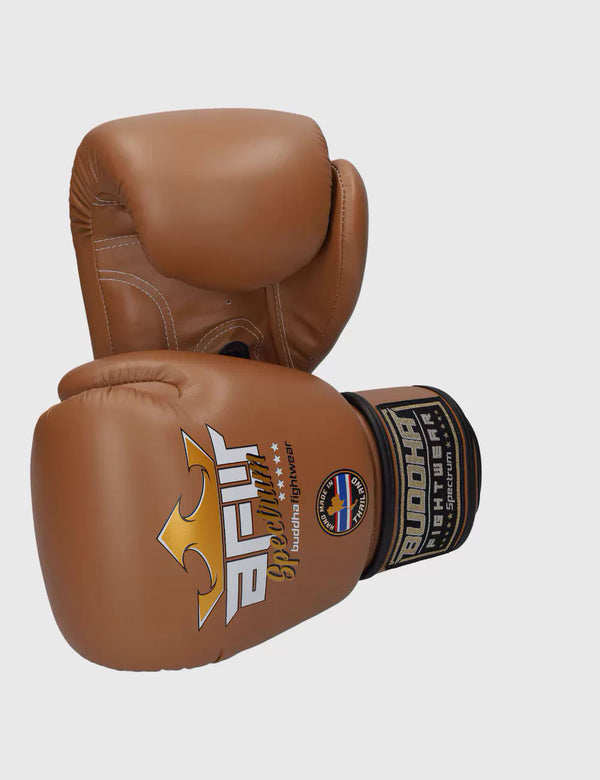 Guantes Spectrum Thailand Tobacco Brown - Buddha Fight Wear