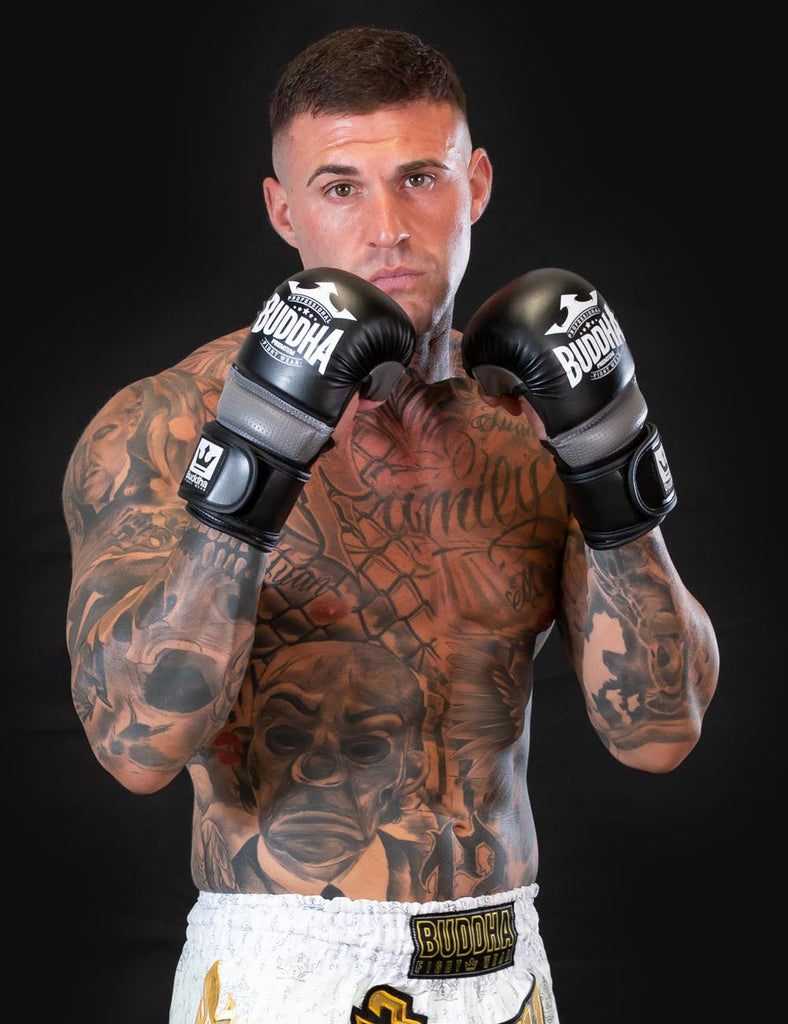 Guantes Epic MMA Buddha Competición Amateur Negros - Buddha Fight Wear