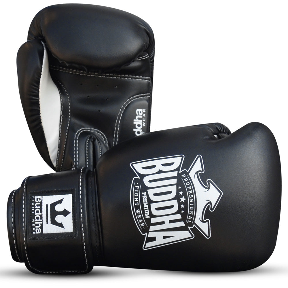 Guantes Infantiles Premium Negros - Buddha Fight Wear