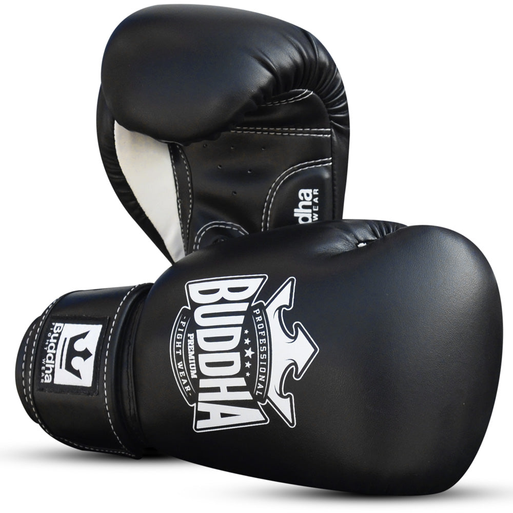 Guantes Infantiles Premium Negros - Buddha Fight Wear