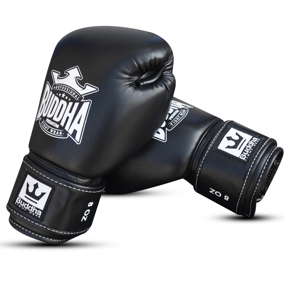 Guantes Infantiles Premium Negros - Buddha Fight Wear