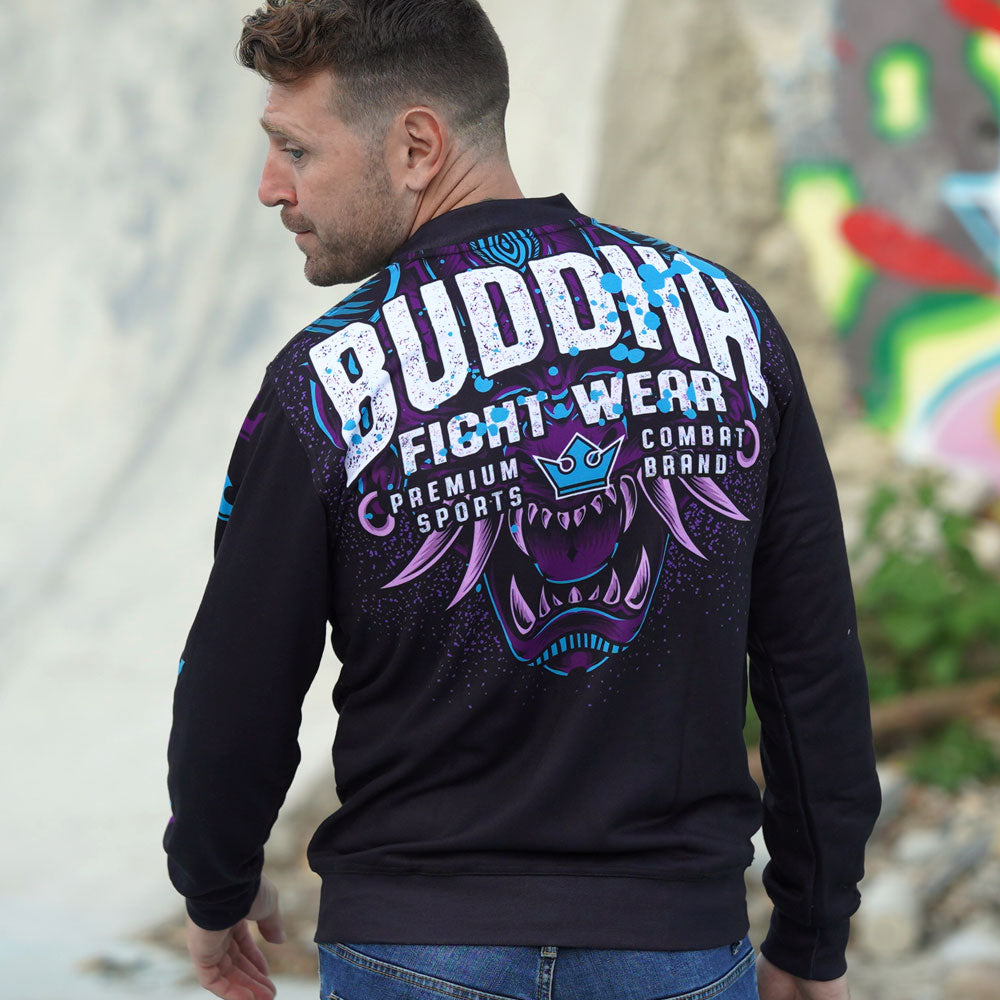 Sudadera con cremallera Buddha Luzbel - Buddha Fight Wear