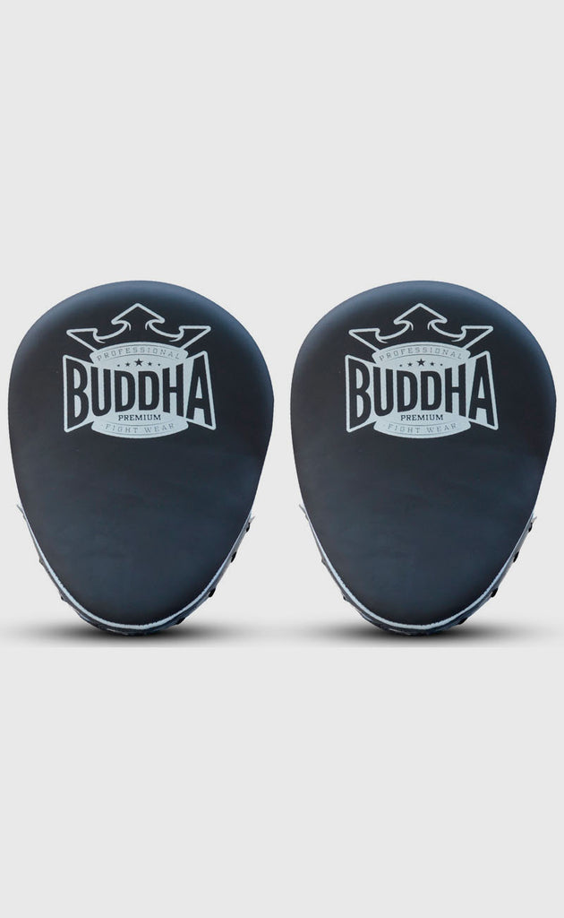 Manoplas de Boxeo Curvadas Buddha Premium Negras (Precio Par) - Buddha Fight Wear
