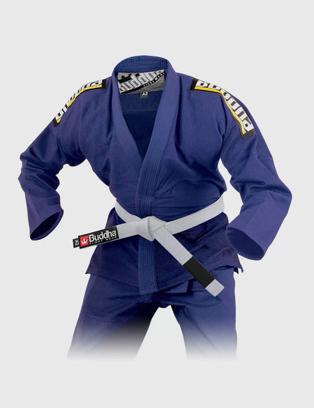 Gi Jiujitsu Buddha Infinity Azul Navy + Cinturón Blanco