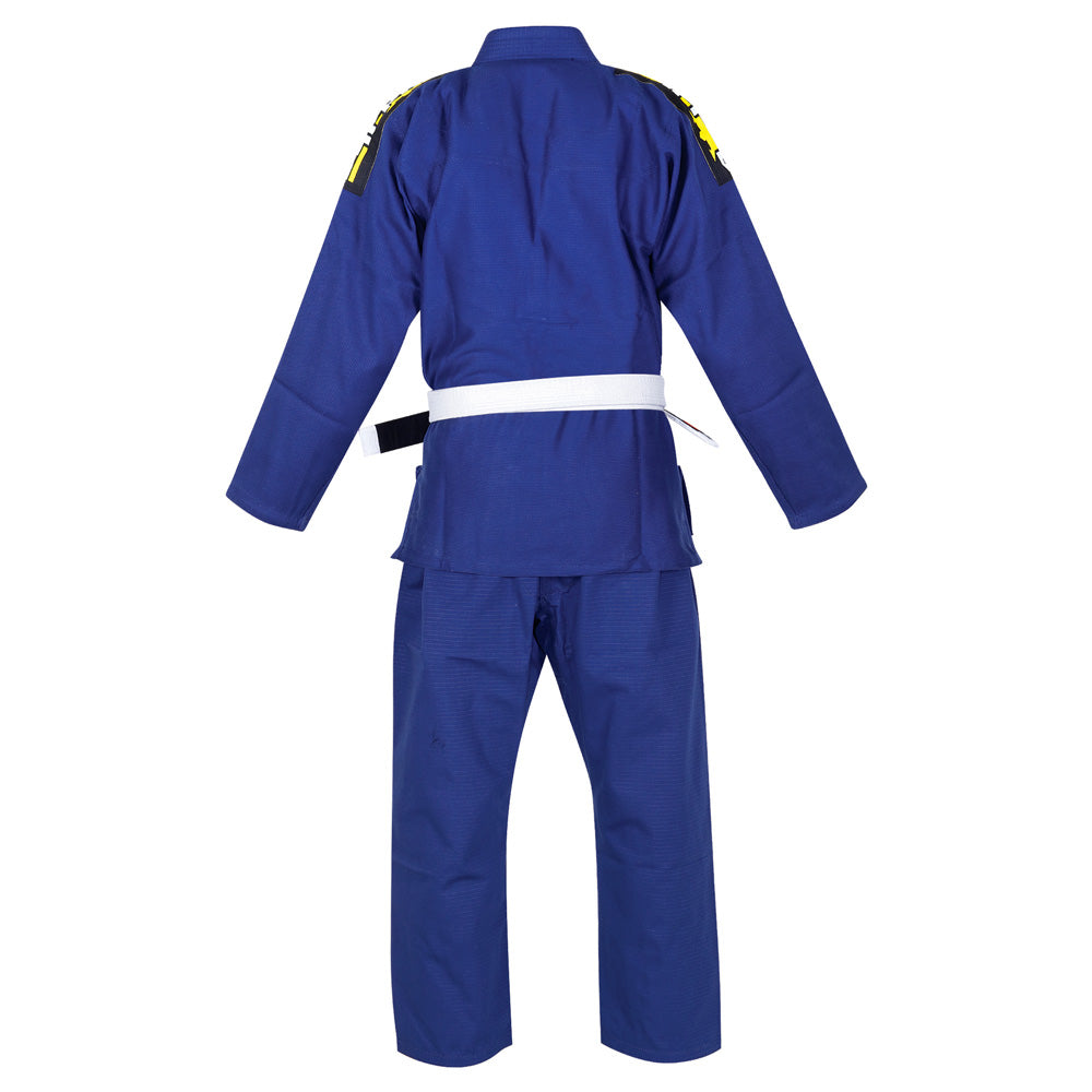 Gi Jiujitsu Buddha Infinity Azul Navy + Cinturón Blanco - Buddha Fight Wear