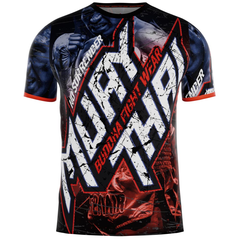 Camiseta Sublimacion MT No Surrender MT320 - Buddha Fight Wear