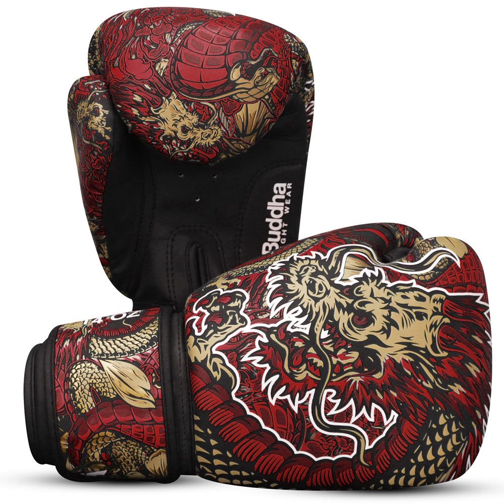 Guantes de Boxeo Fantasy Tsunami Buddha Muay Thai Kick Boxing