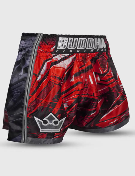 Muay Thai Buddha Urban Grey Muay Thai Trainings- und Wettkampfhosen
