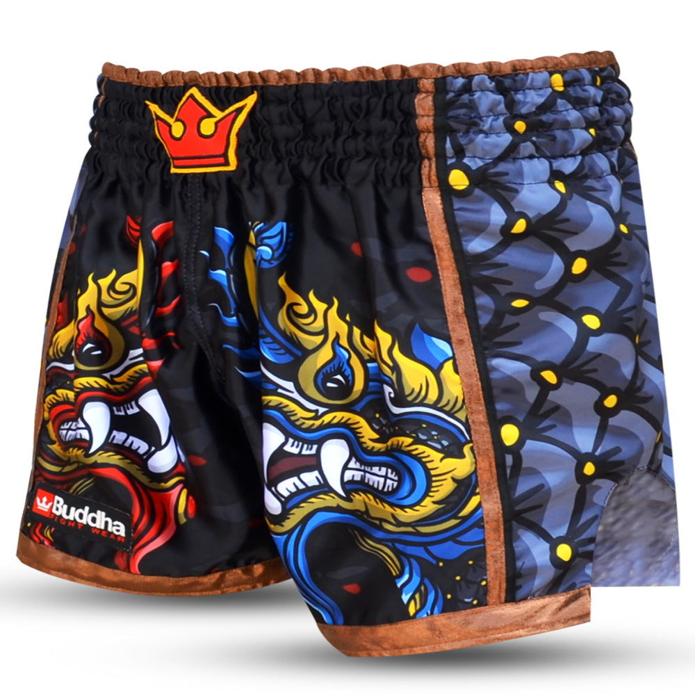 Pantalón Muay Thai Kick Boxing Buddha Snake - Buddha Fight Wear
