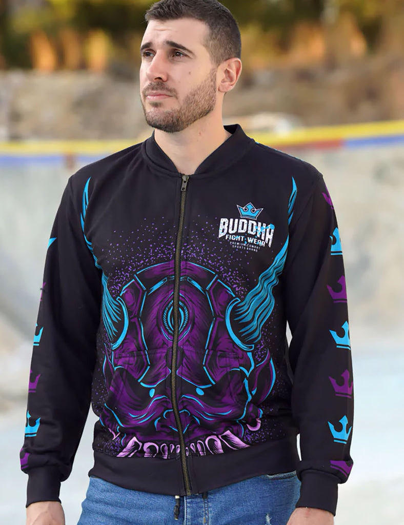 Felpa con cappuccio Buddha Luzbel en Buddha Fight Wear