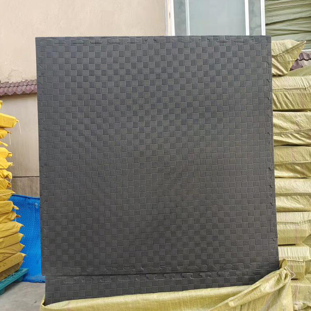 Tatami Reversible Negro/Gris 1m x 1m x 2.5cm - Buddha Fight Wear
