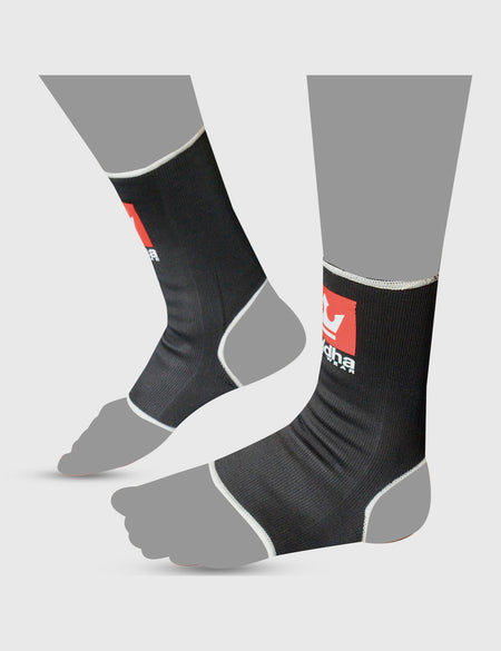 Protège-cheville Muay Thai Kick Boxing K1 MMA Noir