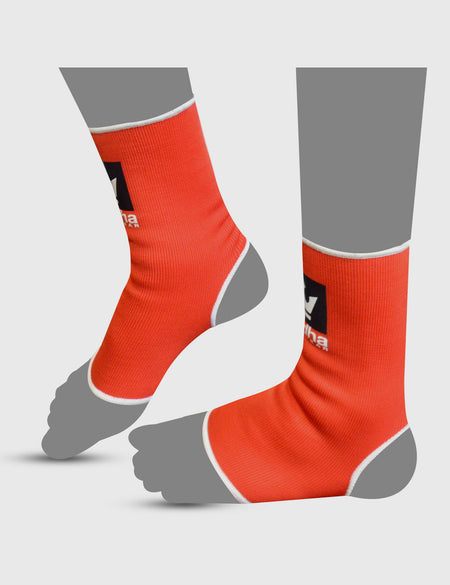 Protège-cheville Muay Thai Kick Boxing K1 MMA Rouge