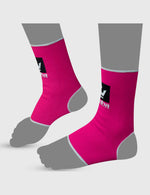 Tobilleras de Muay Thai Kick Boxing K1 MMA Rosa Fluor