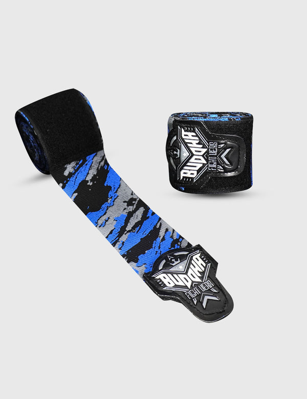 Vendas Boxeo Kick Boxing Muay Thai Army Azules 4.5 m– Calidad y Diseño - Buddha Fight Wear