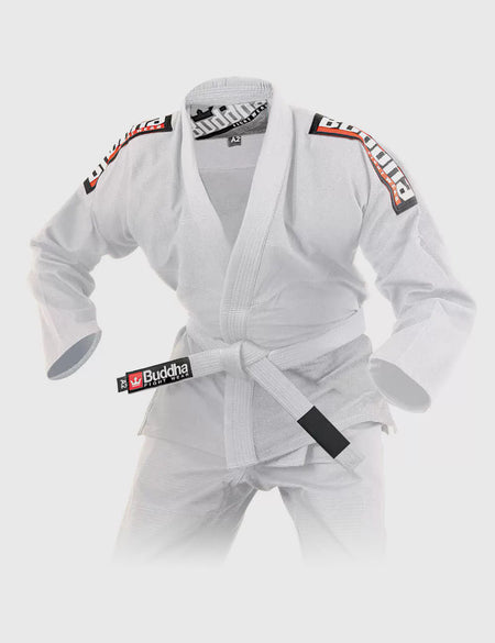 Gi Jiujitsu Buddha Infinity Blanco + Cinturón Blanco
