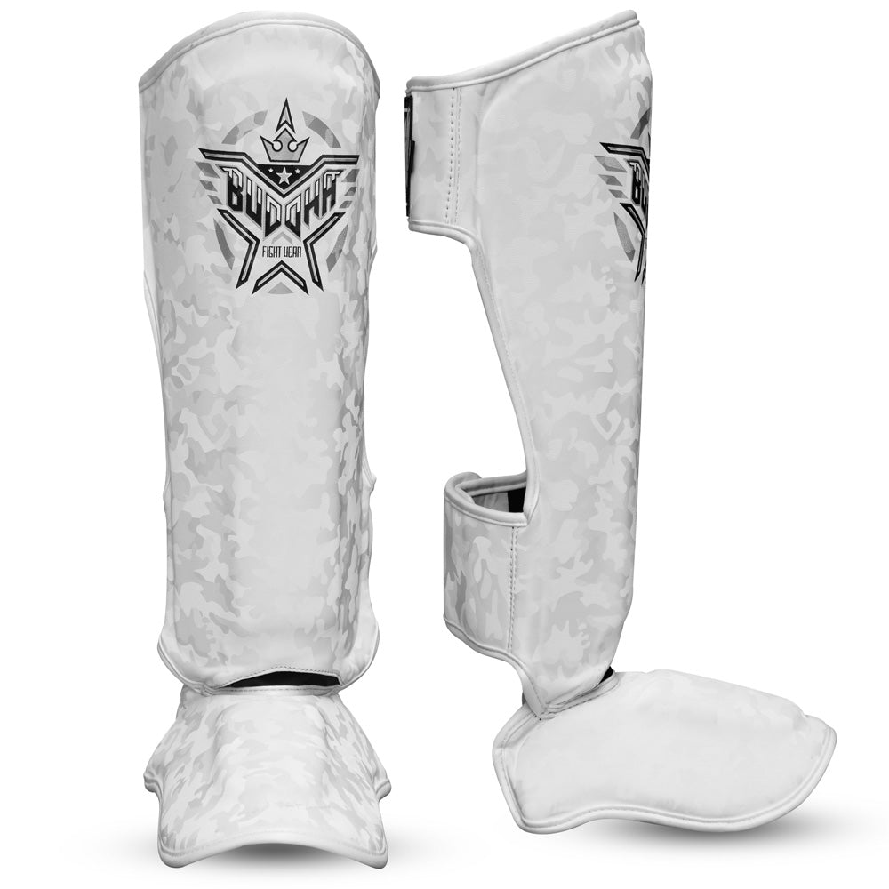 Parastinchi Buddha Fight Wear Per Muay Thai E MMA - Pelle Sintetica Rinforzata