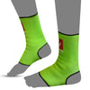Turmelleres de Muay Thai Kick Boxing K1 MMA Verds Fluor - Buddha Fight Wear