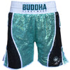 Pantalón de boxeo Buddha Green Fanatik - Buddha Fight Wear