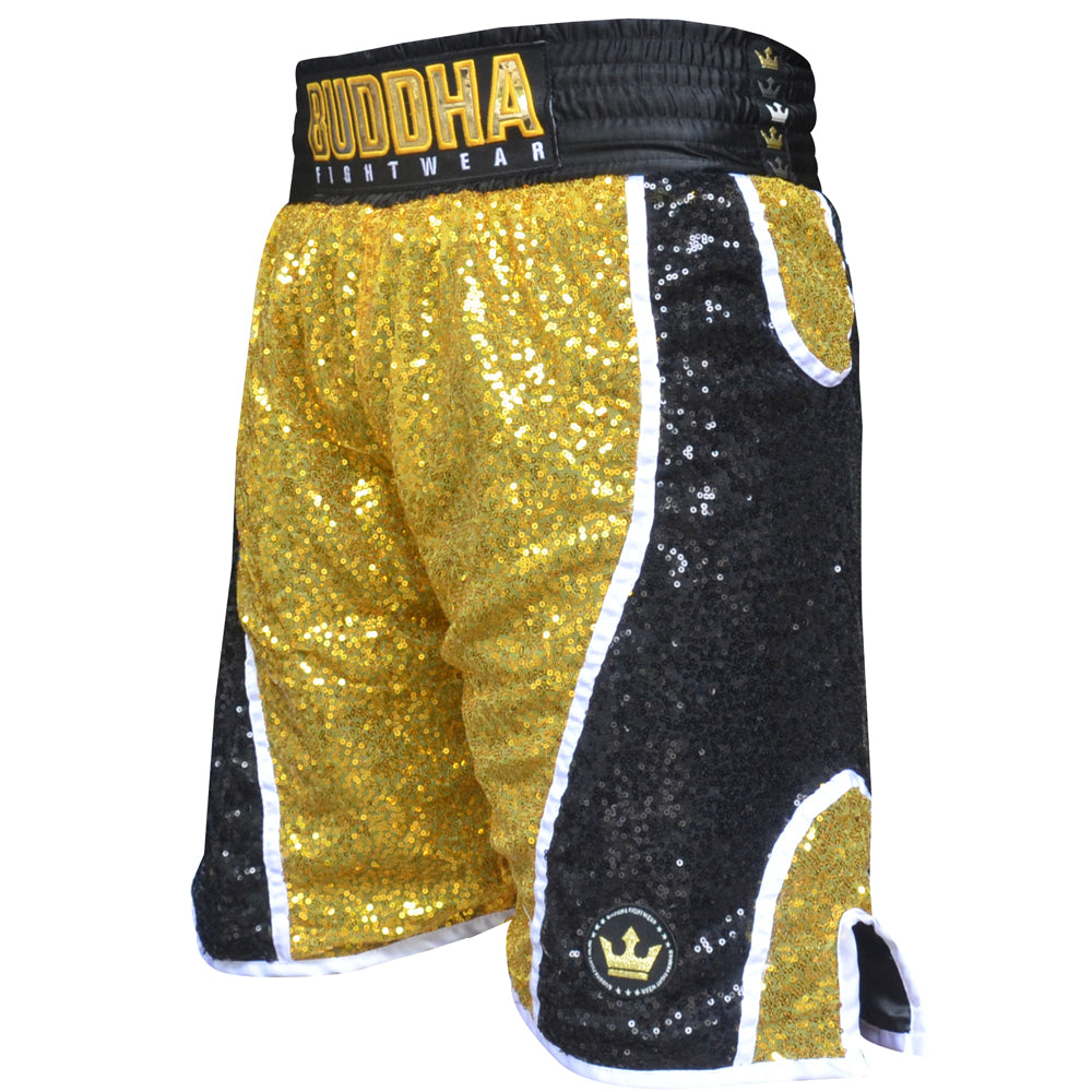 Pantalón Boxeo Buddha Fanatik Golden - Buddha Fight Wear