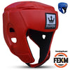 Lehiaketako kaskoa homologatua Fighter gorria - Buddha Fight Wear