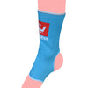 Muay Thai Kick Boxing K1 MMA Tobilleras Azul Cian - Buddha Fight Wear