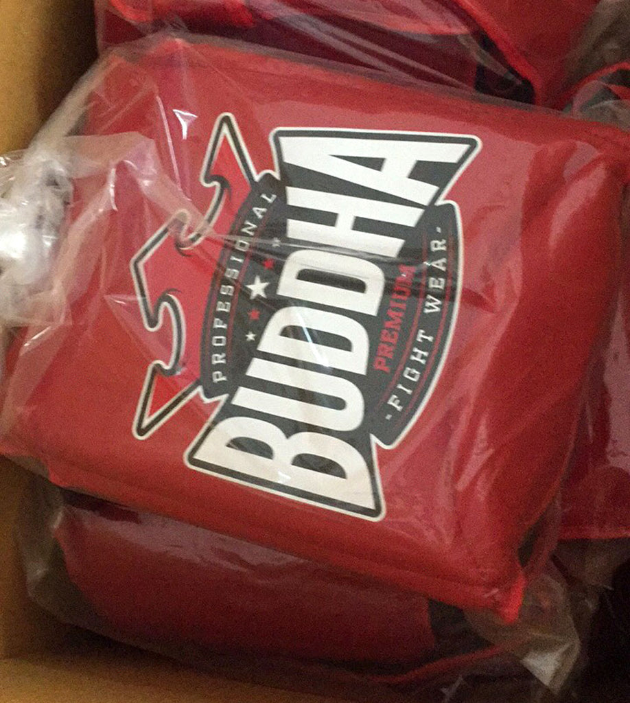 Peto Competición Amateur Buddha Thailand Rojo - Buddha Fight Wear