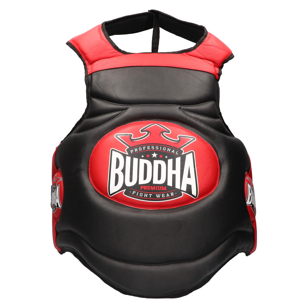 Ventral Completo Entrenador Buddha Thailand Negro-Rojo - Buddha Fight Wear