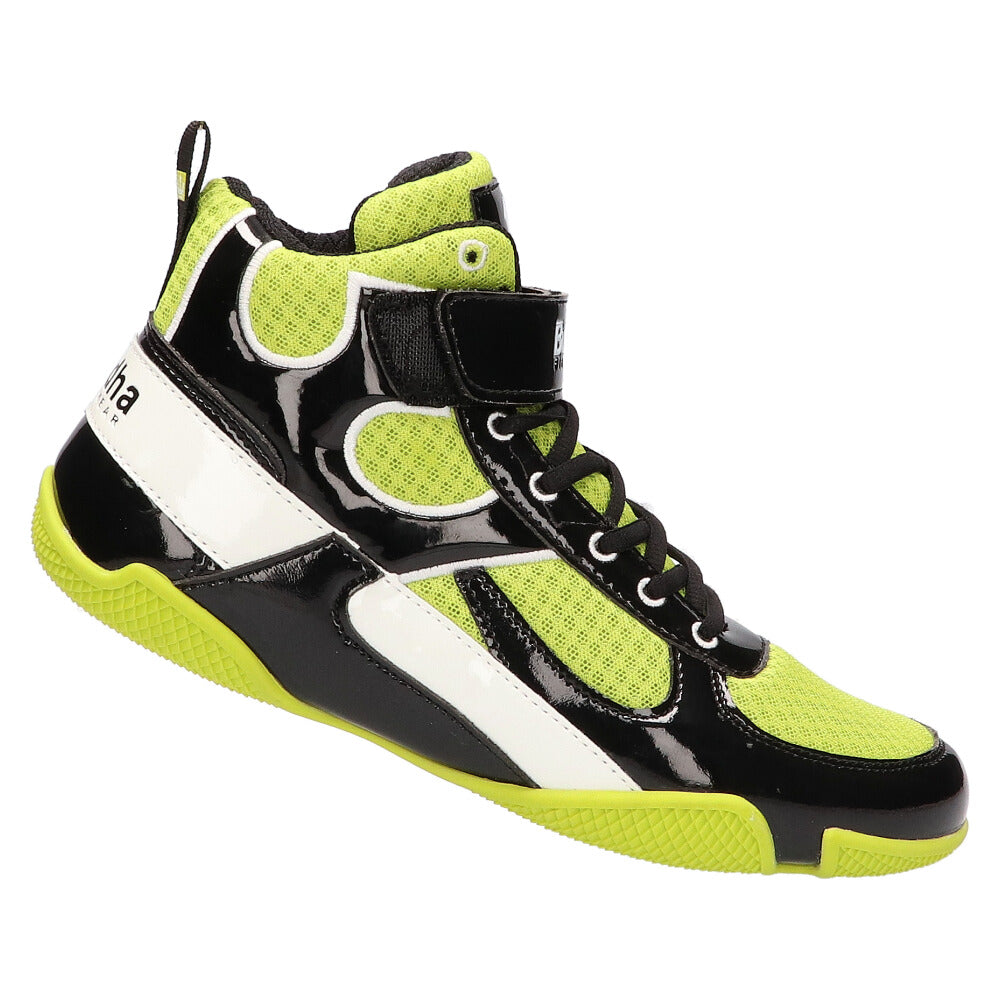 Zapatos de Boxeo Buddha One Amarillos negro - Buddha Fight Wear