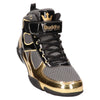 Sabates de Boxa Buddha One Gris Fosc-Dorado - Buddha Fight Wear