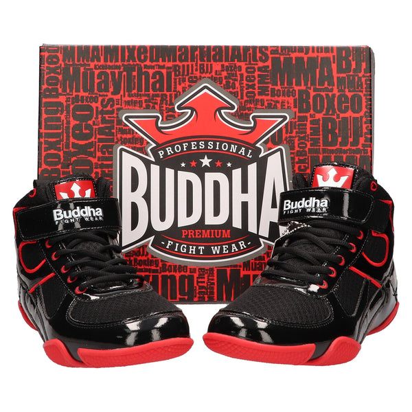 Boxeo oinetakoak Buddha Negro bat - Buddha Fight Wear