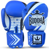 Zugelassene Wettkampfhandschuhe Boxen Muay Thai Kickboxen Fightäh Blau - Buddha Fight Wear