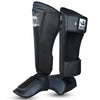 Muay Thai MMA Kick Boxing Espinilleras negras épicas - Buddha Fight Wear