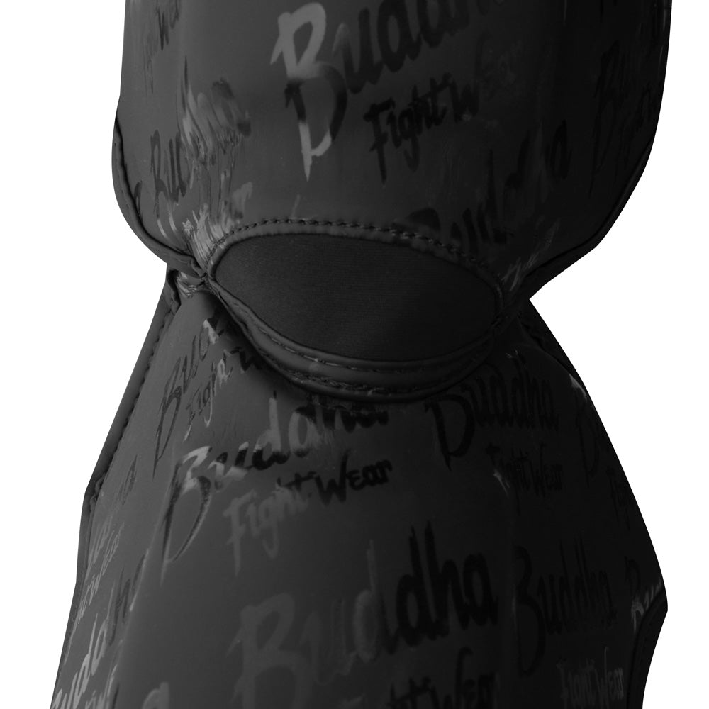 Espinilleras Epic Negras Mate - Buddha Fight Wear