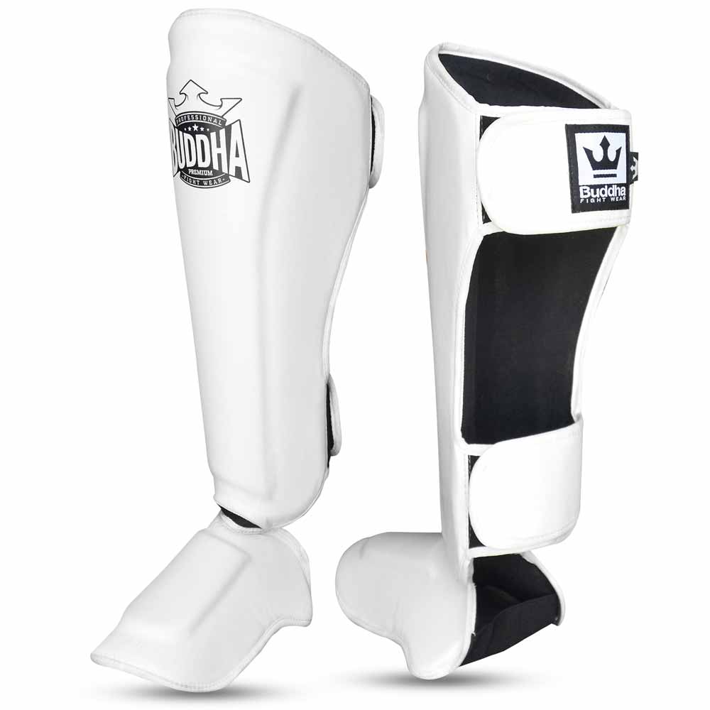 Espinilleras Epic Blancas - Buddha Fight Wear