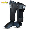 Espinilleras Infantiles Muay Thai MMA Kick Boxing Epic Black - Buddha Fight Wear