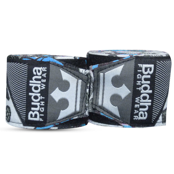 Vendes de Boxa Semi Elàstiques Mexican Blaus - Buddha Fight Wear