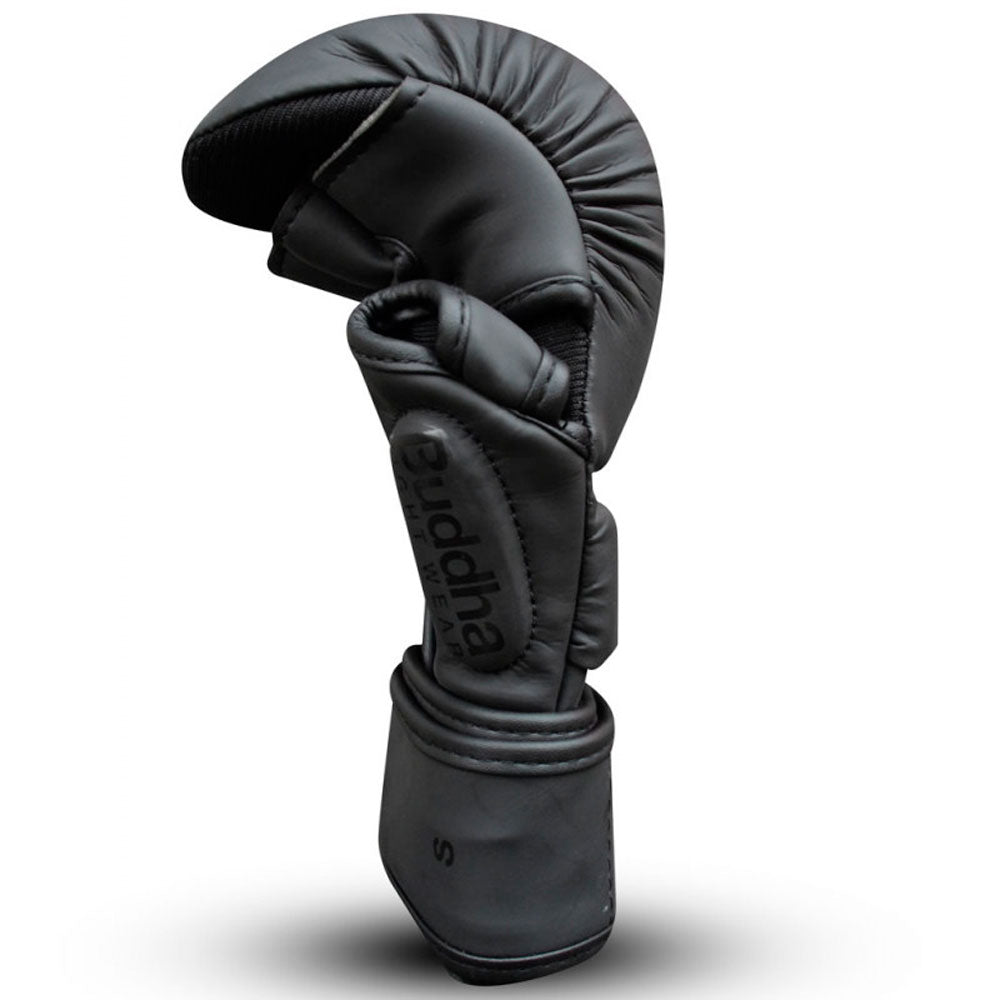 Guantes MMA Buddha Competición Amateur Negro Mate - Buddha Fight Wear