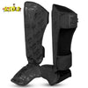 Espinilleras Infantiles Muay Thai MMA Kick Boxing Epic Negro Mate - Buddha Fight Wear