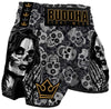 Pantalóns de boxeo Muay Thai Kick Buddha Estilo mexicano negro europeo. MIRAR A TALLA - Buddha Fight Wear