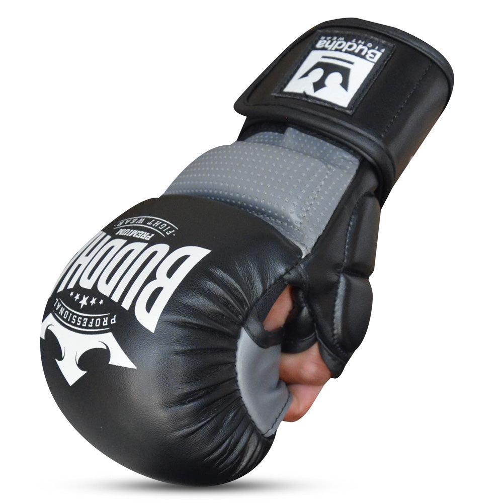 Guantes Epic MMA Buddha Competición Amateur Negro - Buddha Fight Wear