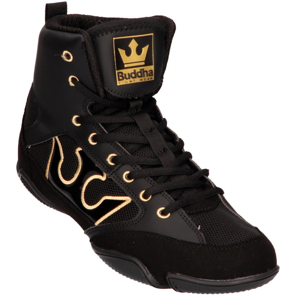 Sabates de Boxa Buddha Epic Negros Mate - Buddha Fight Wear