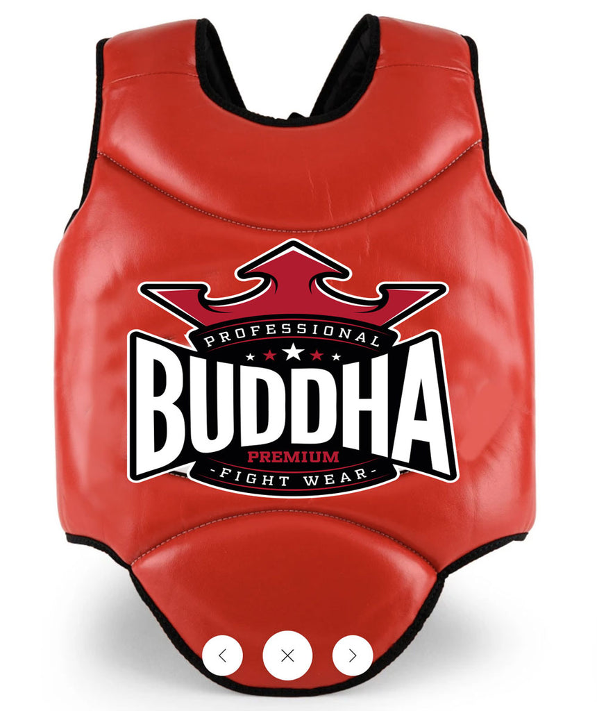 Peto Competición Amateur Buddha Thailand Rojo - Buddha Fight Wear