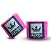 Benes de Boxa Semi Elàstics Cotó Rosa Fluor - Buddha Fight Wear