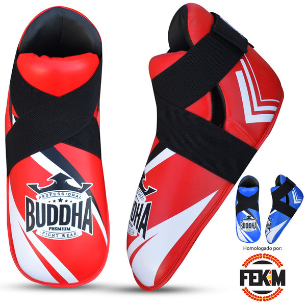 Botíns Buddha de Competencia Fighter vermello - Buddha Fight Wear