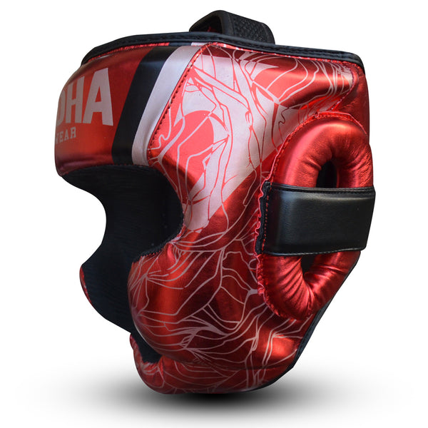 Prestakuntza kaskoa Galaxy Red - Buddha Fight Wear