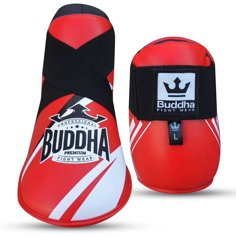 Botínes Buddha de Competición Fighter Rojo - Buddha Fight Wear