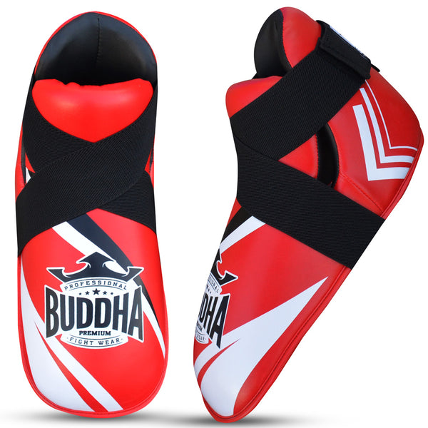 Botíns Buddha de Competencia Fighter vermello - Buddha Fight Wear