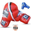 Guantes de competición homologados Boxeo Muay Thai Kick Boxing Fighter vermello - Buddha Fight Wear